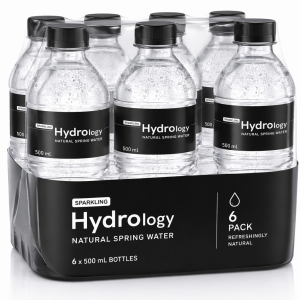 hydrology sparkling water (x6)